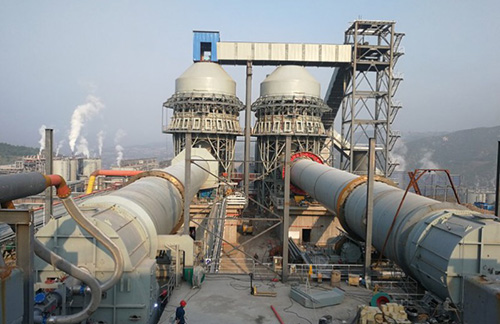 日产1000吨活性石灰生产线设备