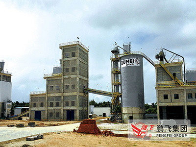 企业承建的巴西年产60万吨水泥粉磨站