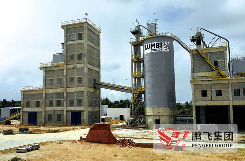 企业承建的巴西年产60万吨水泥粉磨站